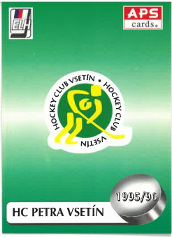 1995-96 APS Vsetín logo týmu
